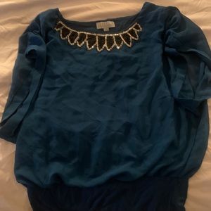 Blue blouse